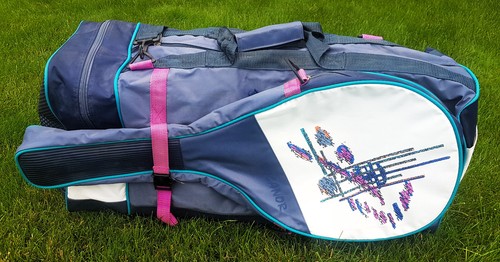 Tennistasche mit schuhfach und - mit,